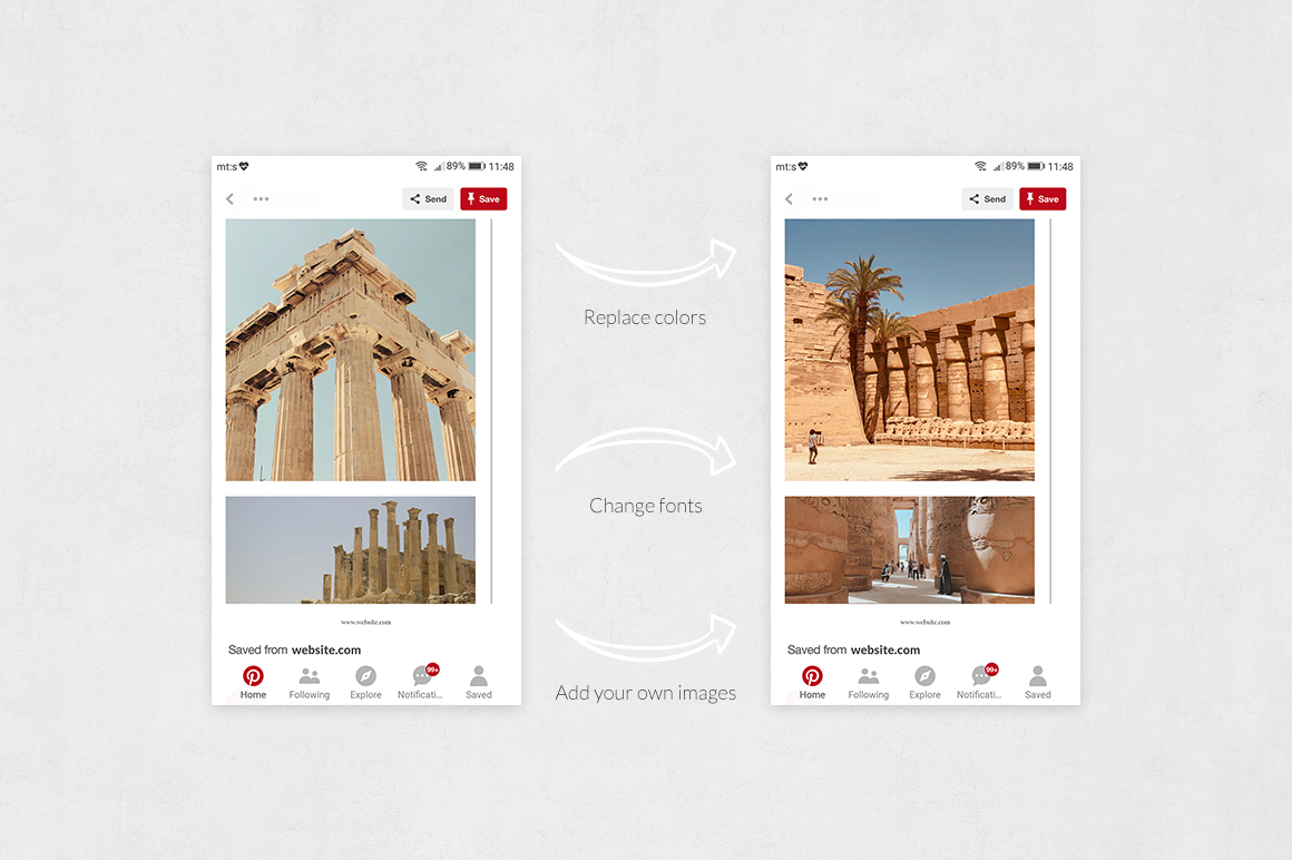 pinterest Posts Bundle