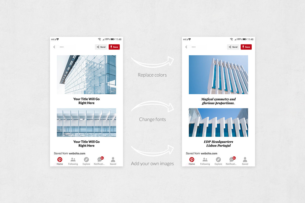 pinterest Posts Bundle