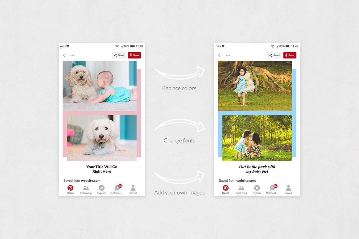 pinterest Posts Bundle