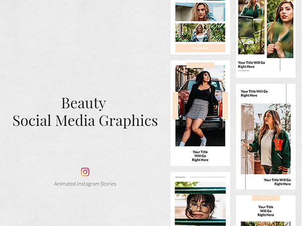 Beauty Animated Instagram Stories