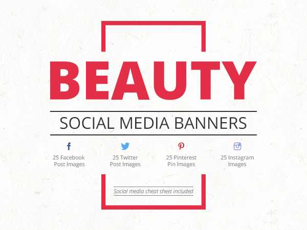 Beauty Social Media Banners