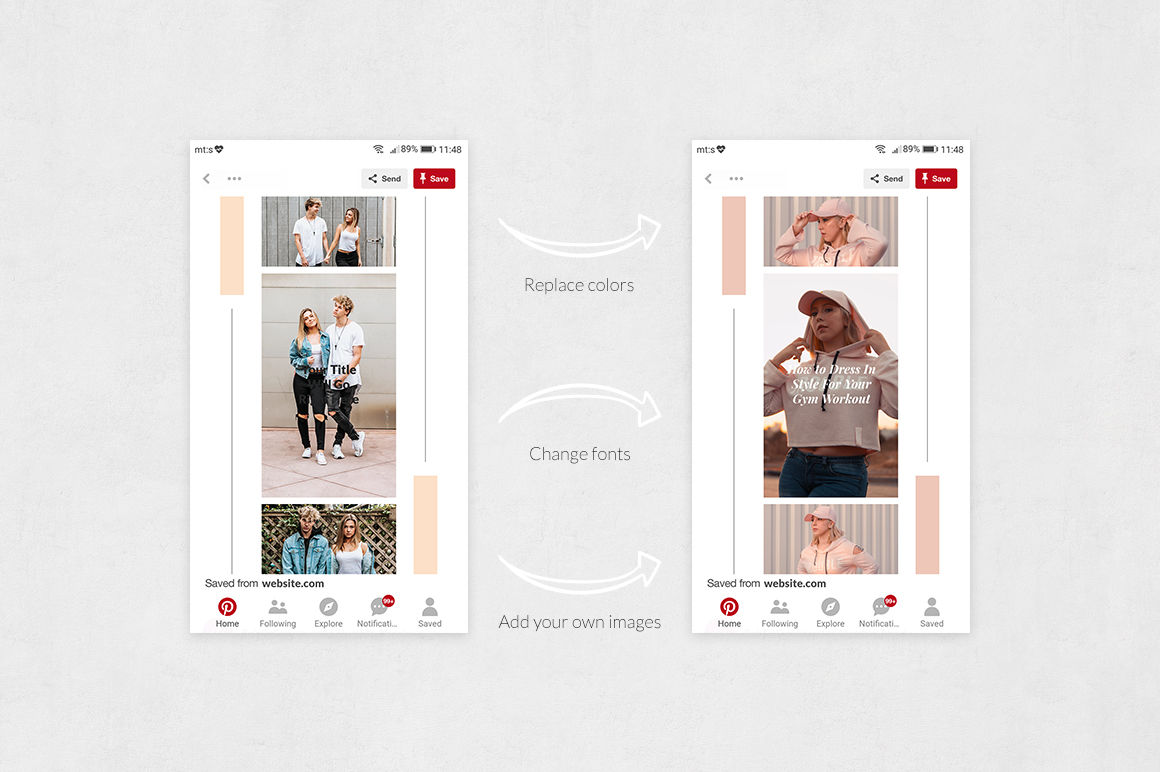 pinterest Posts Bundle