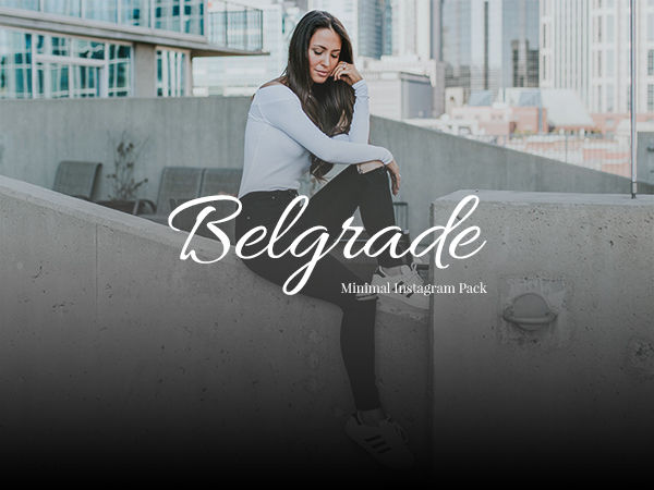 Belgrade Minimal Instagram Pack