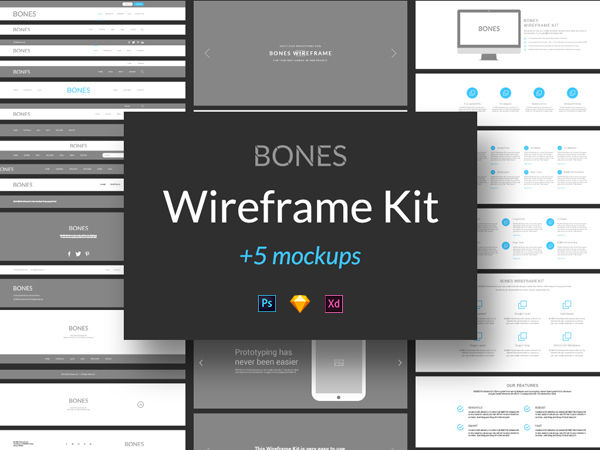 Bones Wireframe Kit