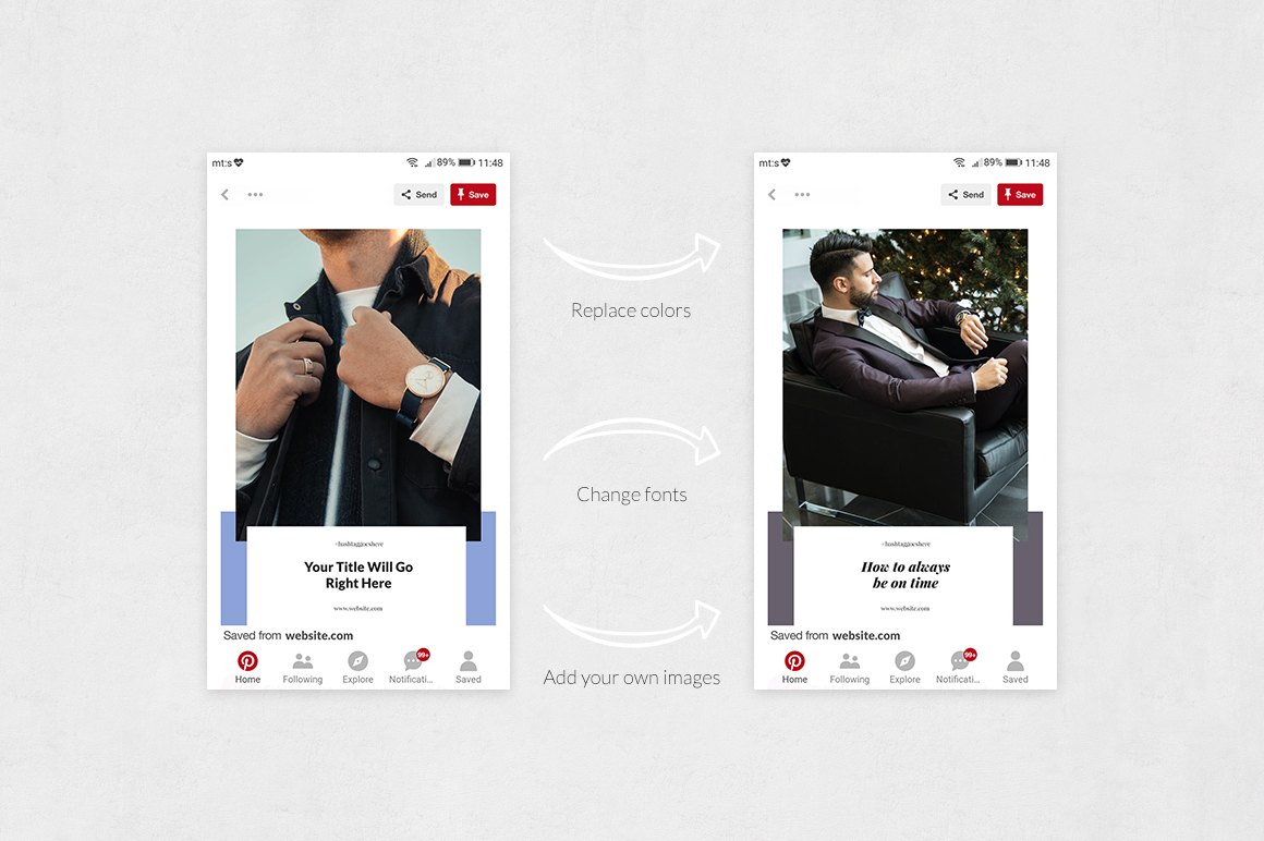 pinterest Posts Bundle