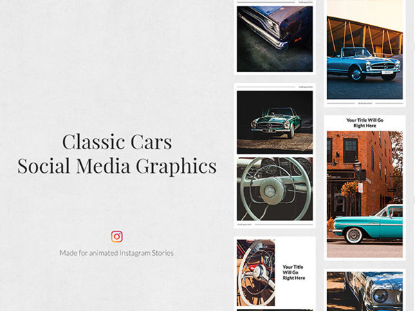 classic-cars Animated Instagram Stories