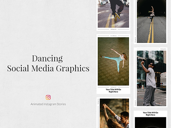 dancing Animated Instagram Stories