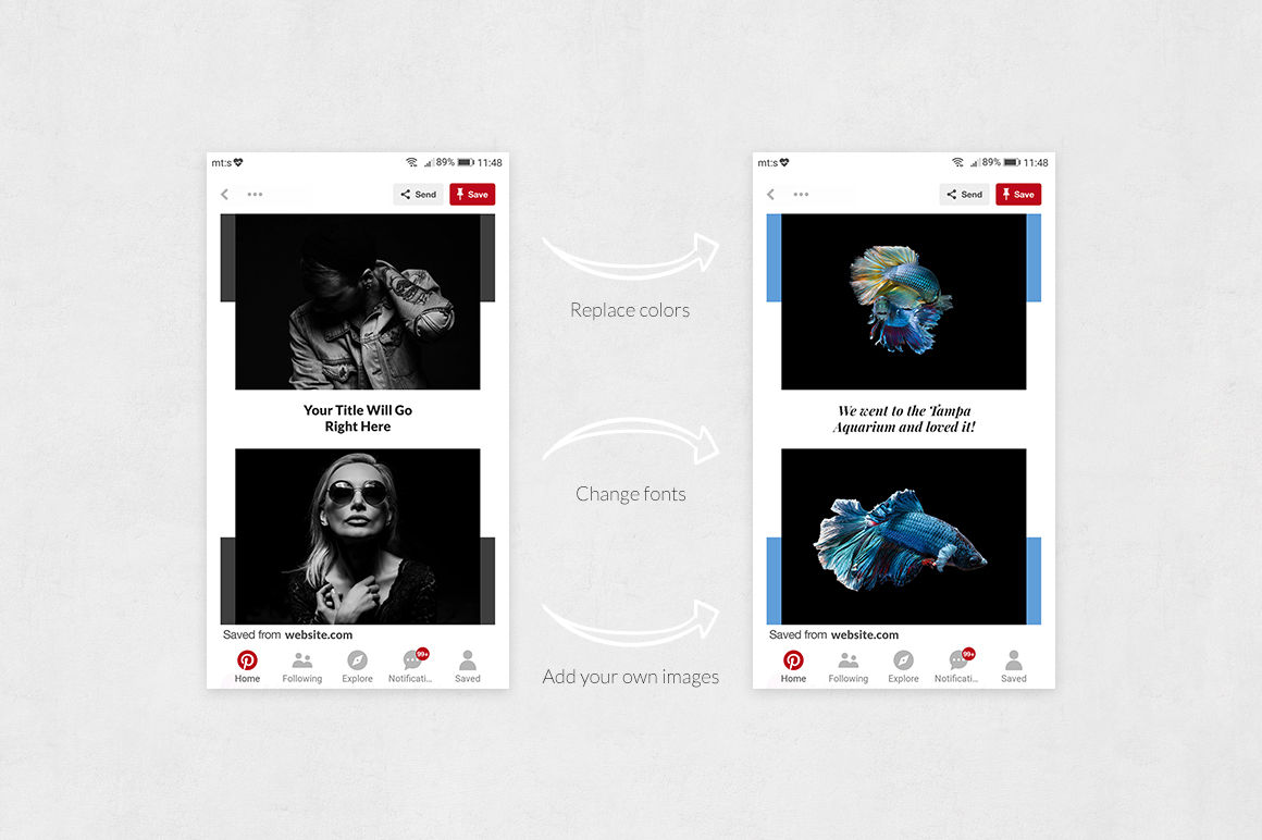 pinterest Posts Bundle