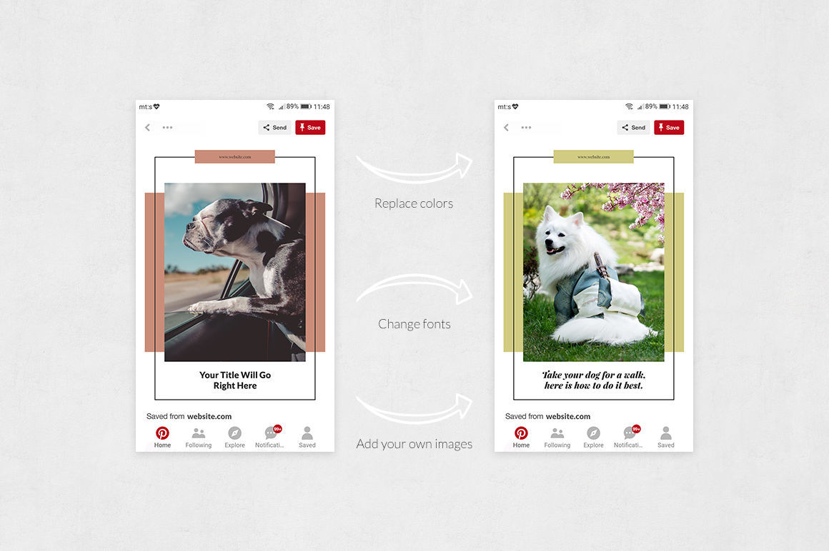 pinterest Posts Bundle