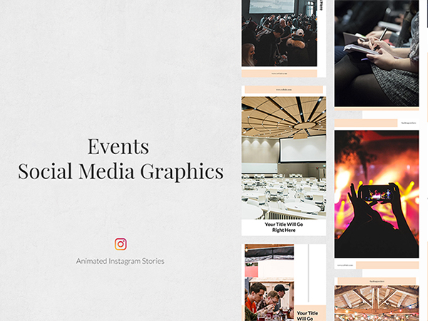 events Animated Instagram Stories