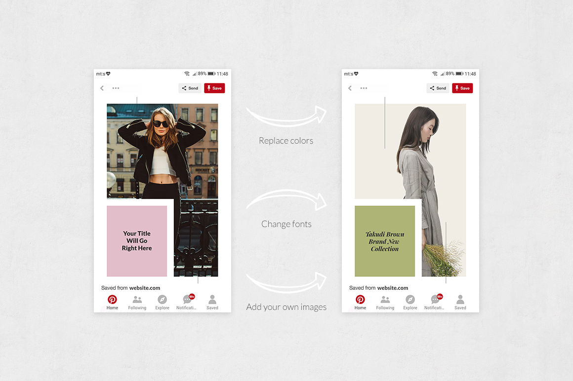 pinterest Posts Bundle