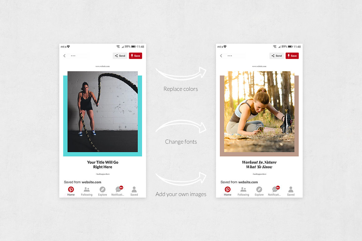 pinterest Posts Bundle