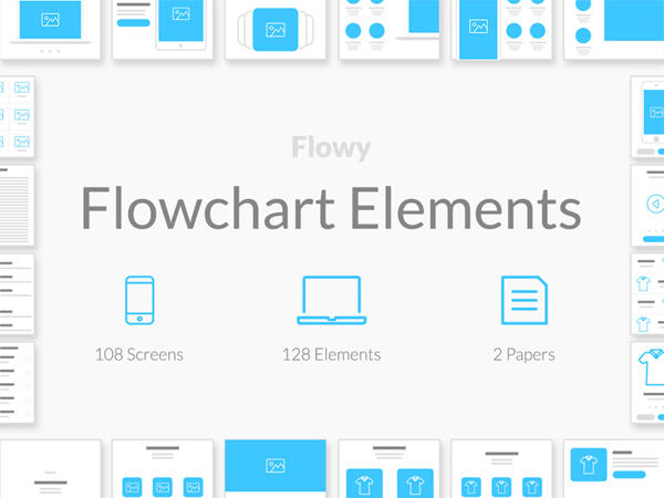 Flowy Flowchart Elements