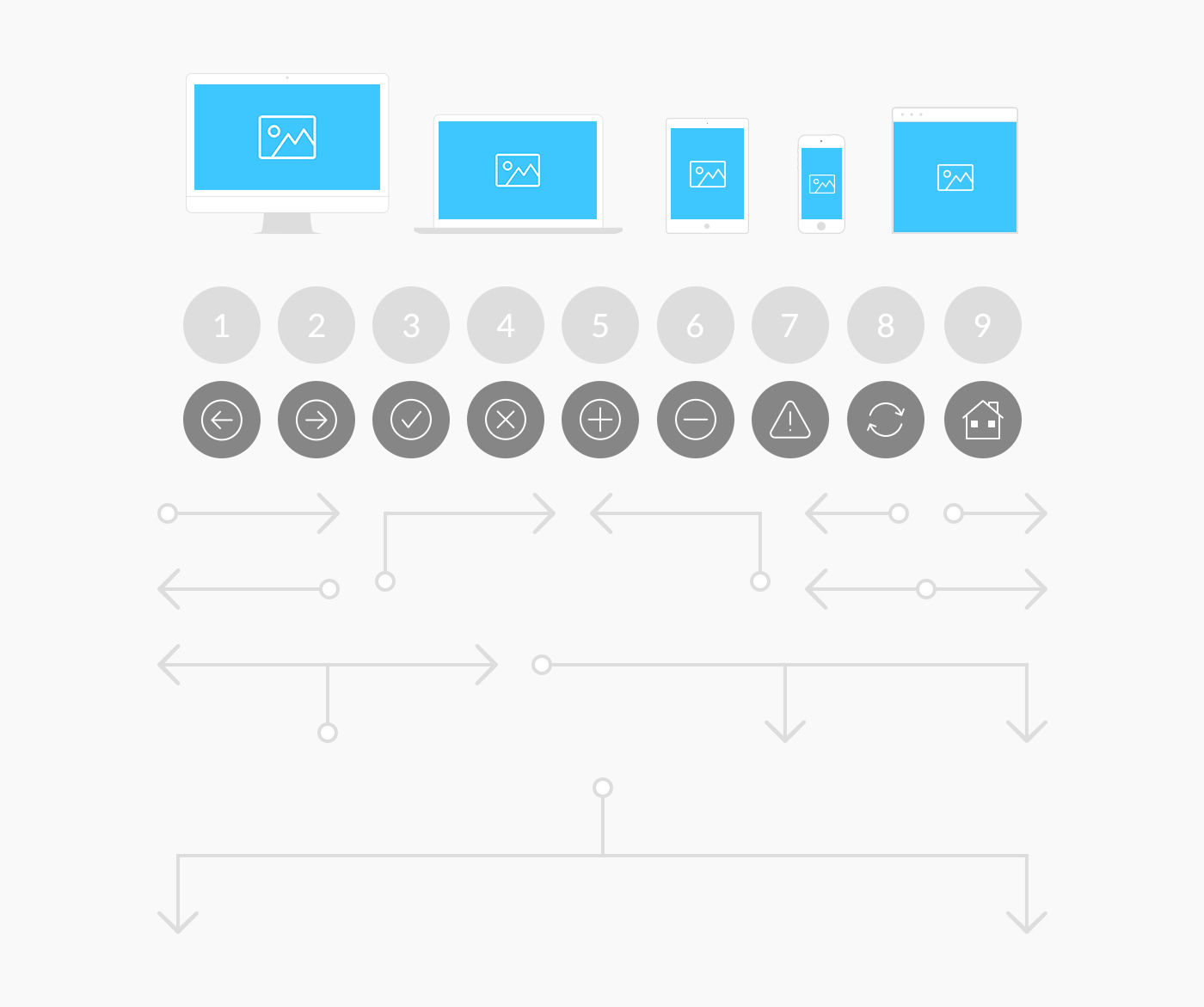 Flowy Flowchart Elements