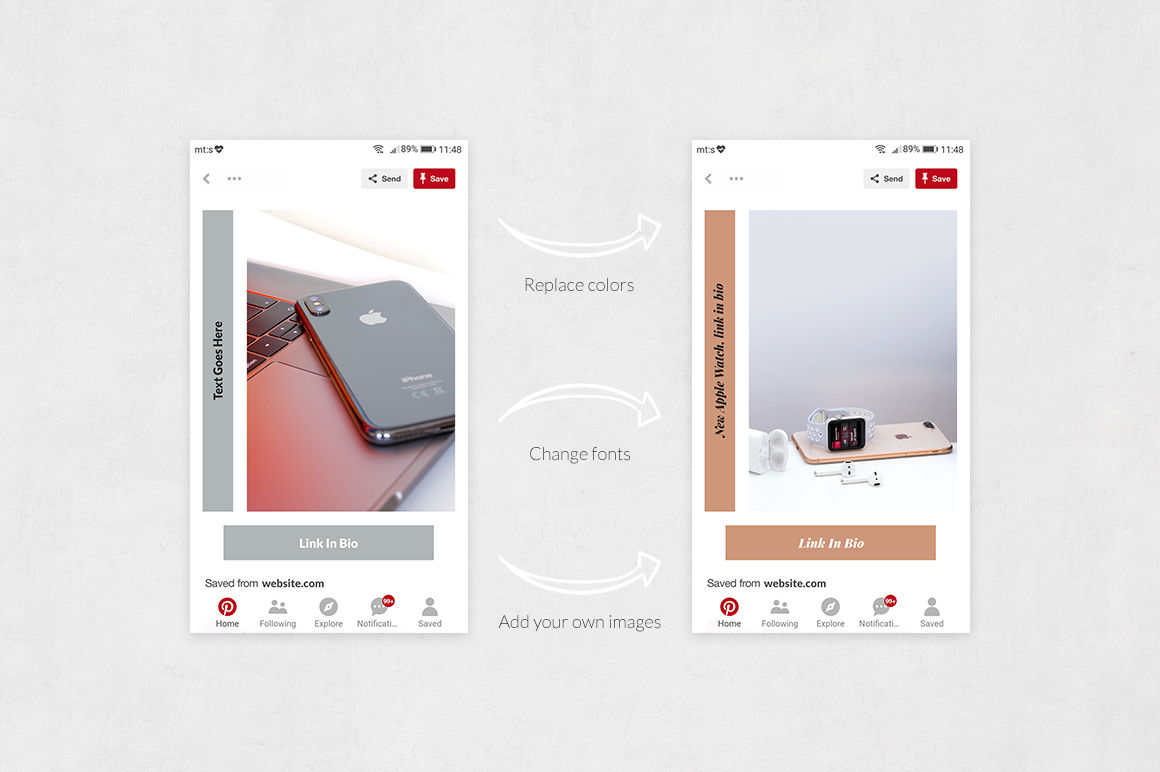 pinterest Posts Bundle