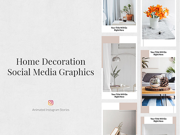 home-decoration Animated Instagram Stories