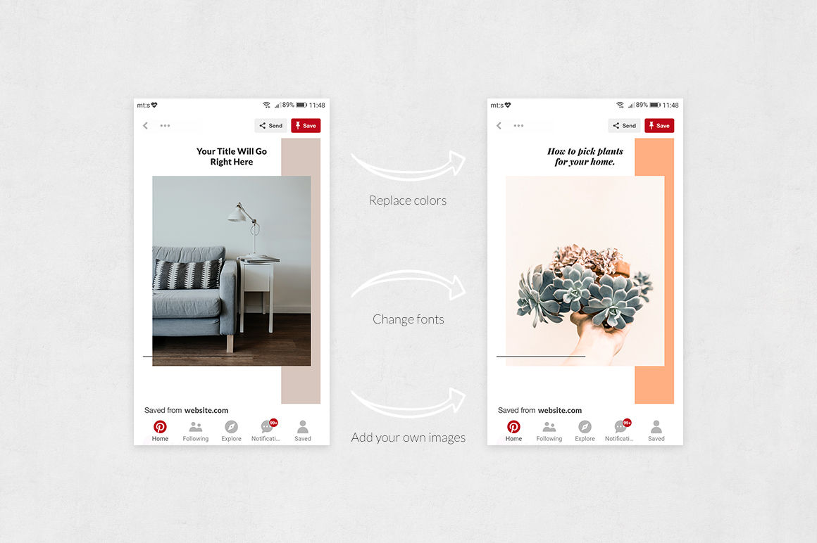 pinterest Posts Bundle