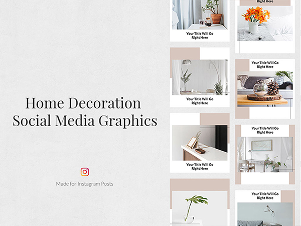 home-decoration Instagram Posts