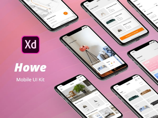 Howe Mobile UI Kit