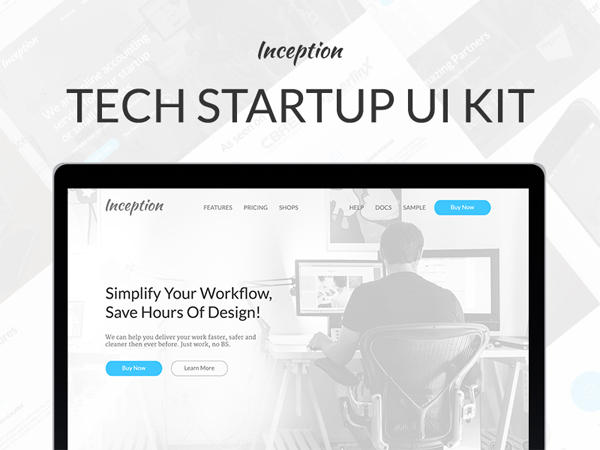 Inception UI Kit - Free Sampe