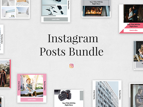 Instagram Posts Bundle