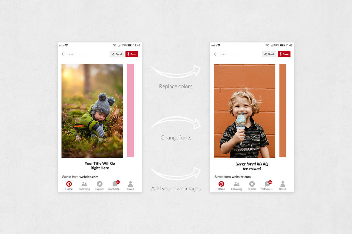 pinterest Posts Bundle