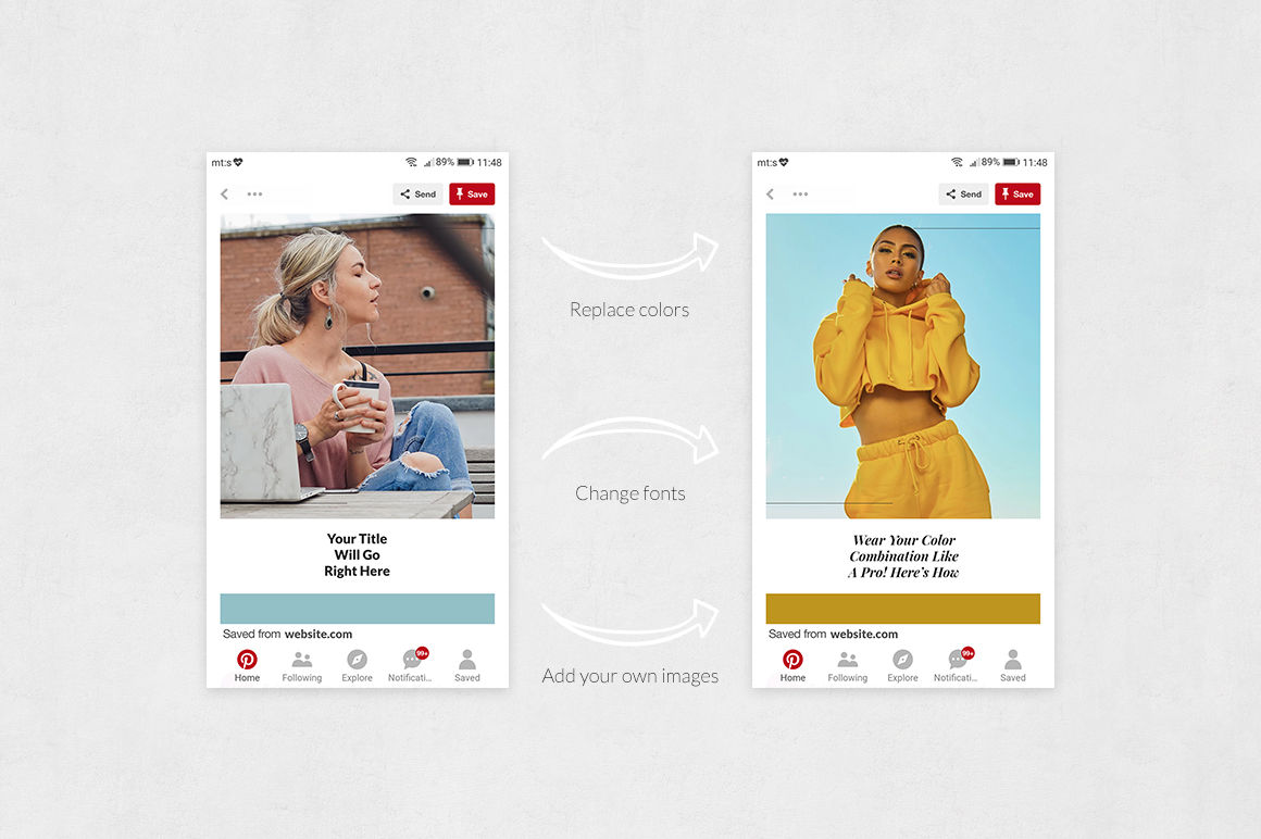 pinterest Posts Bundle