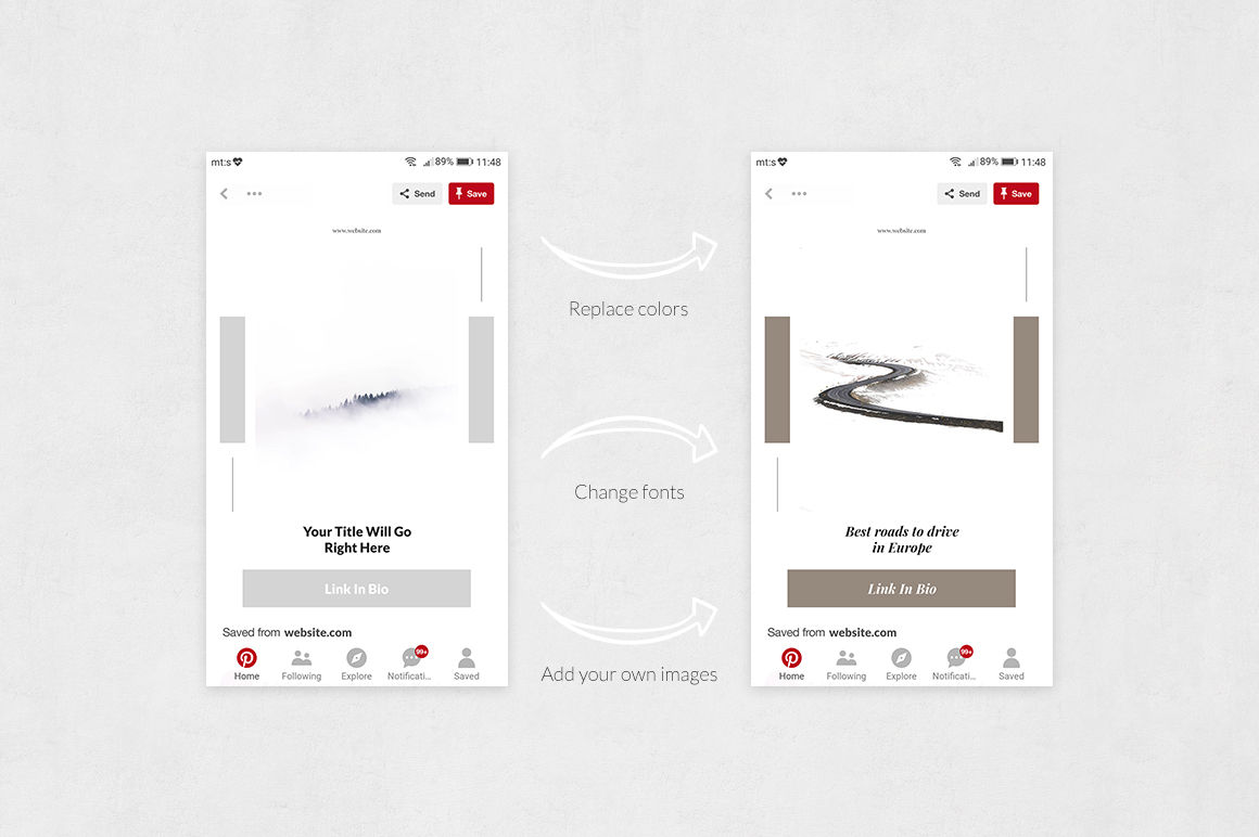 pinterest Posts Bundle