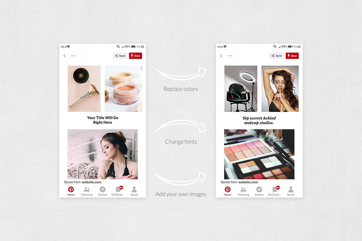 pinterest Posts Bundle
