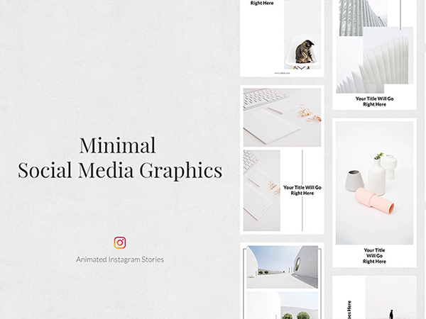minimal Animated Instagram Stories