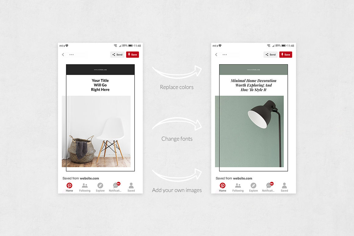 pinterest Posts Bundle