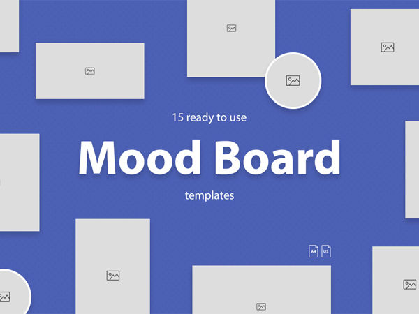 Social Media Mood Board Templates