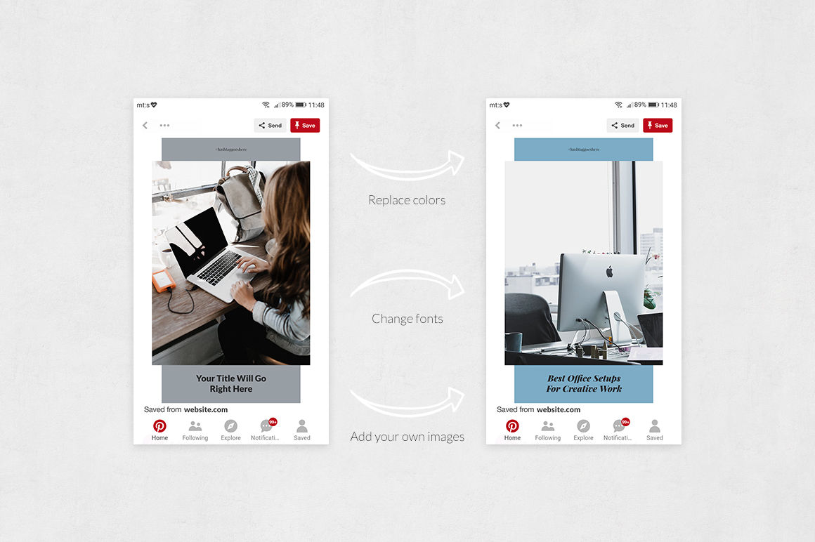 pinterest Posts Bundle
