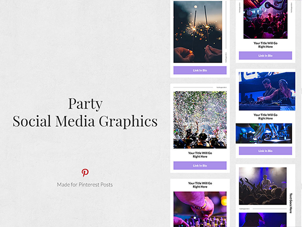 party Pinterest Posts