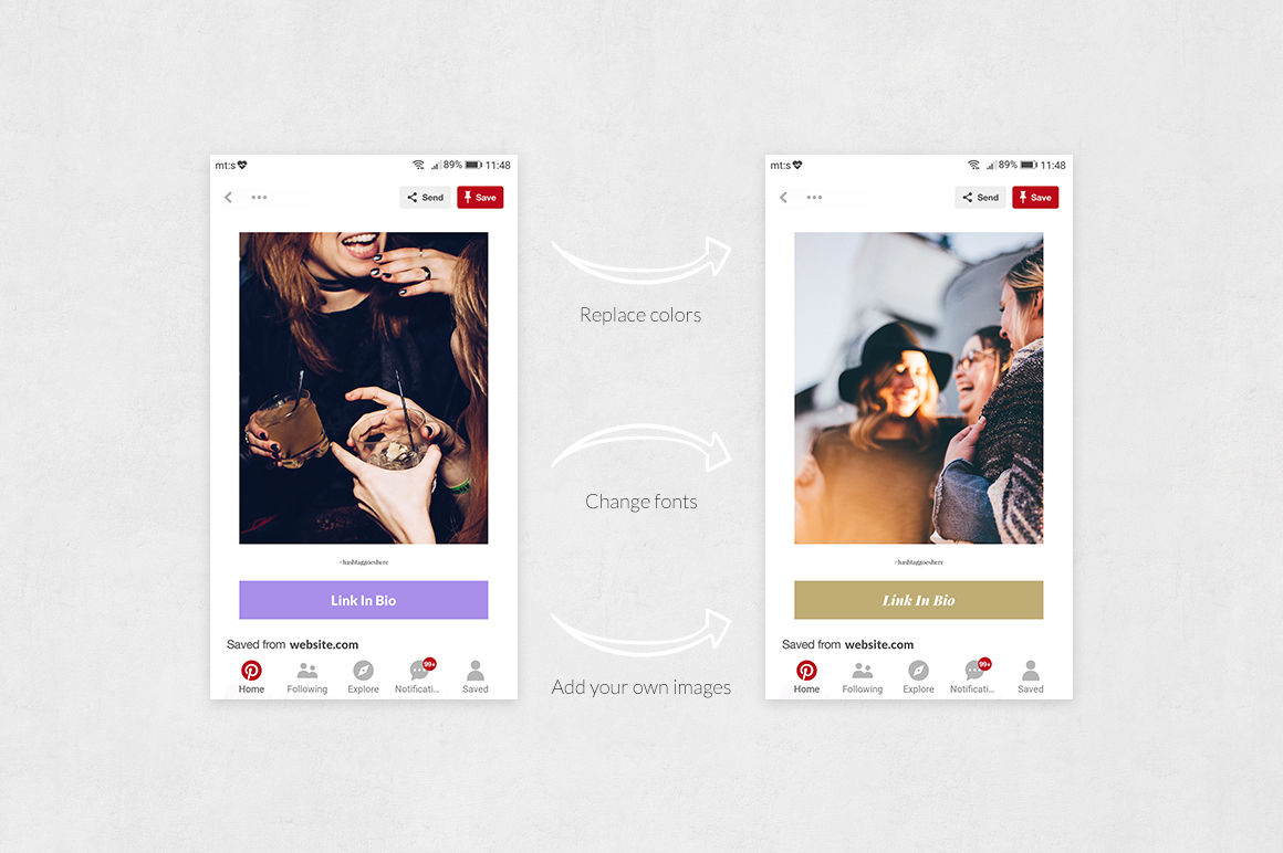 pinterest Posts Bundle