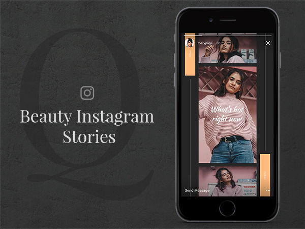 Q Beauty Instagram Stories