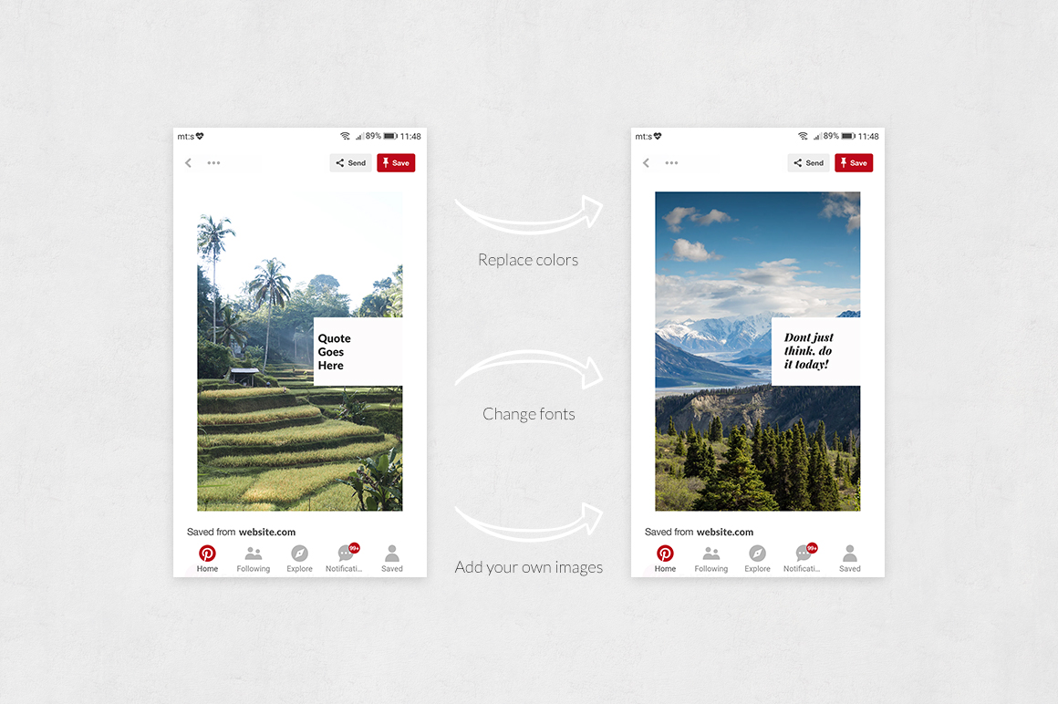 pinterest Posts Bundle
