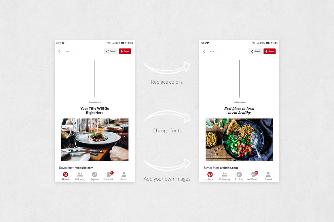 pinterest Posts Bundle