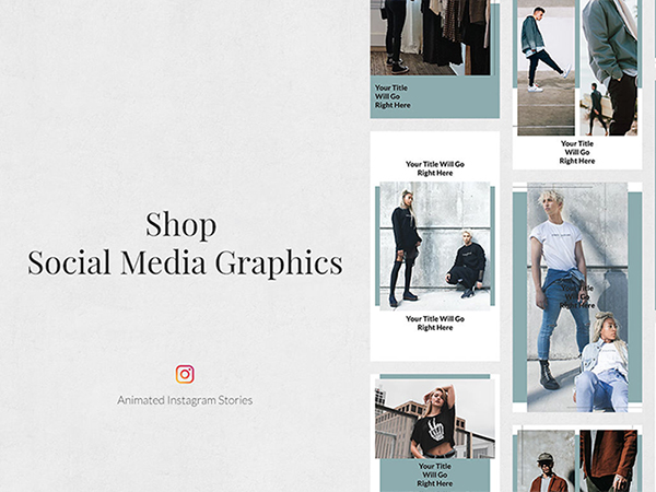 shop Animated Instagram Stories