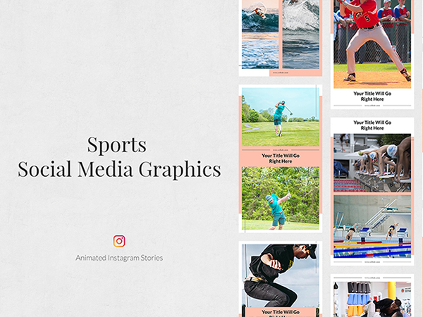 sports Animated Instagram Stories