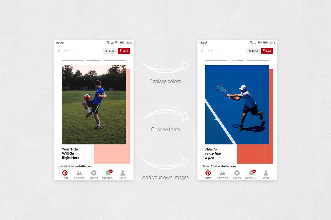 pinterest Posts Bundle