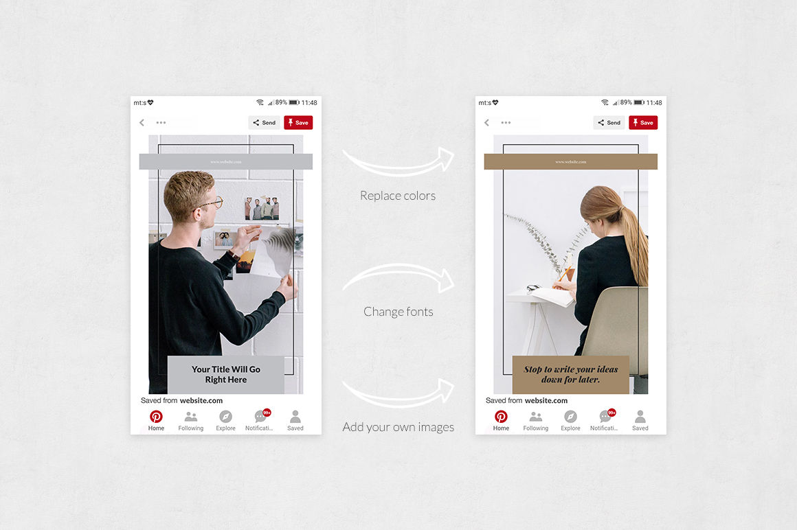 pinterest Posts Bundle
