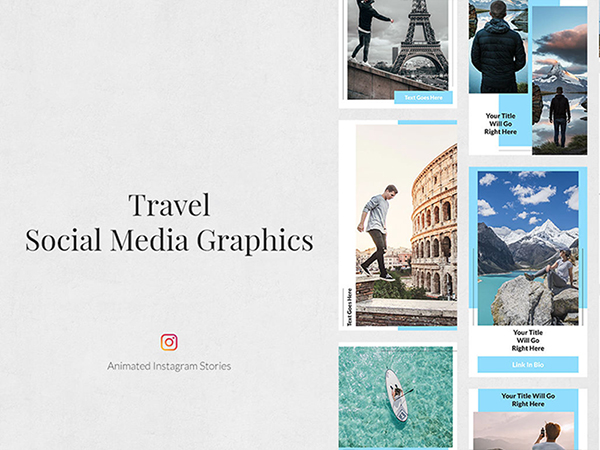 travel Animated Instagram Stories