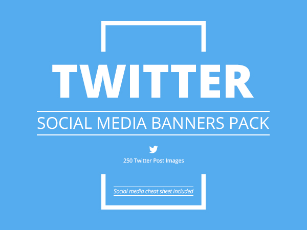 Twitter Social Media Banners Pack