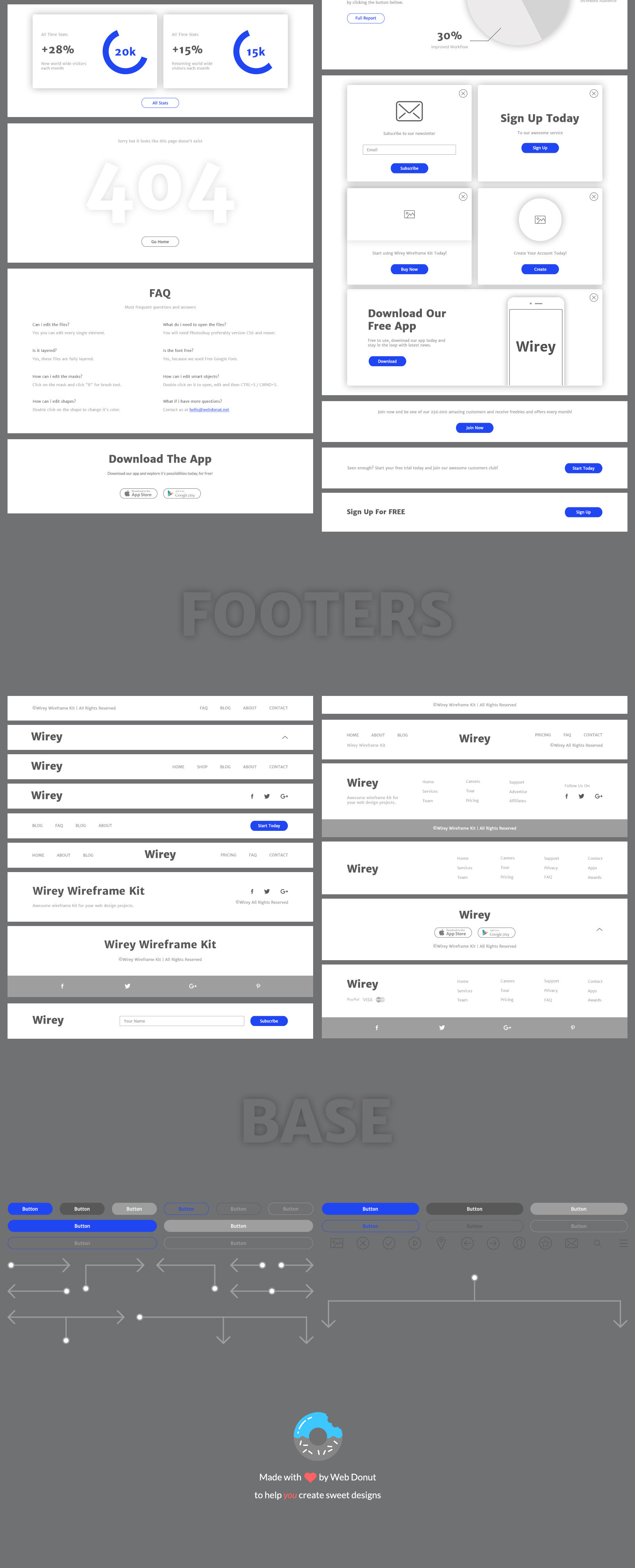 Wirey Wireframe Kit